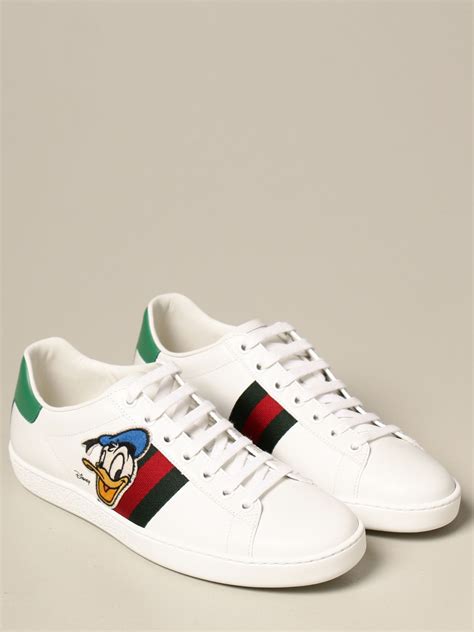 gucci disney sneakers|gucci donald duck sneakers.